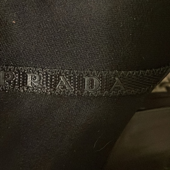 🔥SALE🔥PRADA SPORT zip up ankle bootie in black nylon featuring logo trim. 37 - Picture 10 of 10